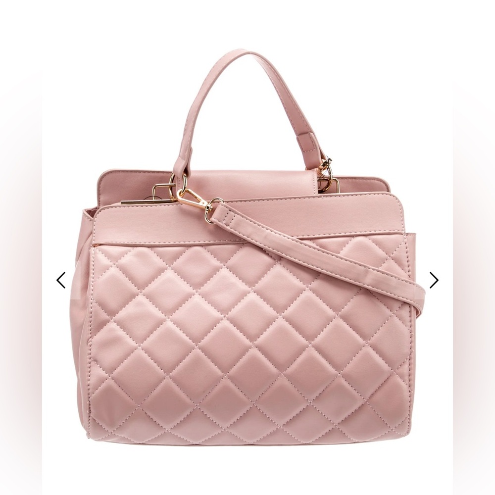 $180 Badgley Mischka Quilted Mini ToteBag - Picture 5 of 5